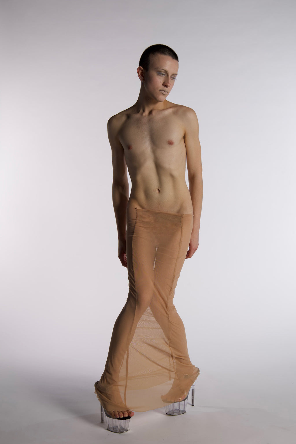ILIZAROV SHEER SKIRT