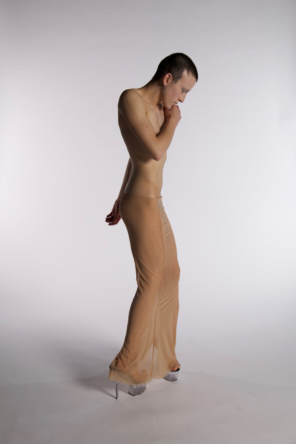 ILIZAROV SHEER SKIRT